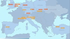 OVO JE MAPA RUSKIH "LEGITIMNIH CILJEVA" U EVROPI! Spisak postrojenja za proizvodnju dronova od Velike Britanije i Nemačke, do Finske, Litvanije i Izraela (FOTO)