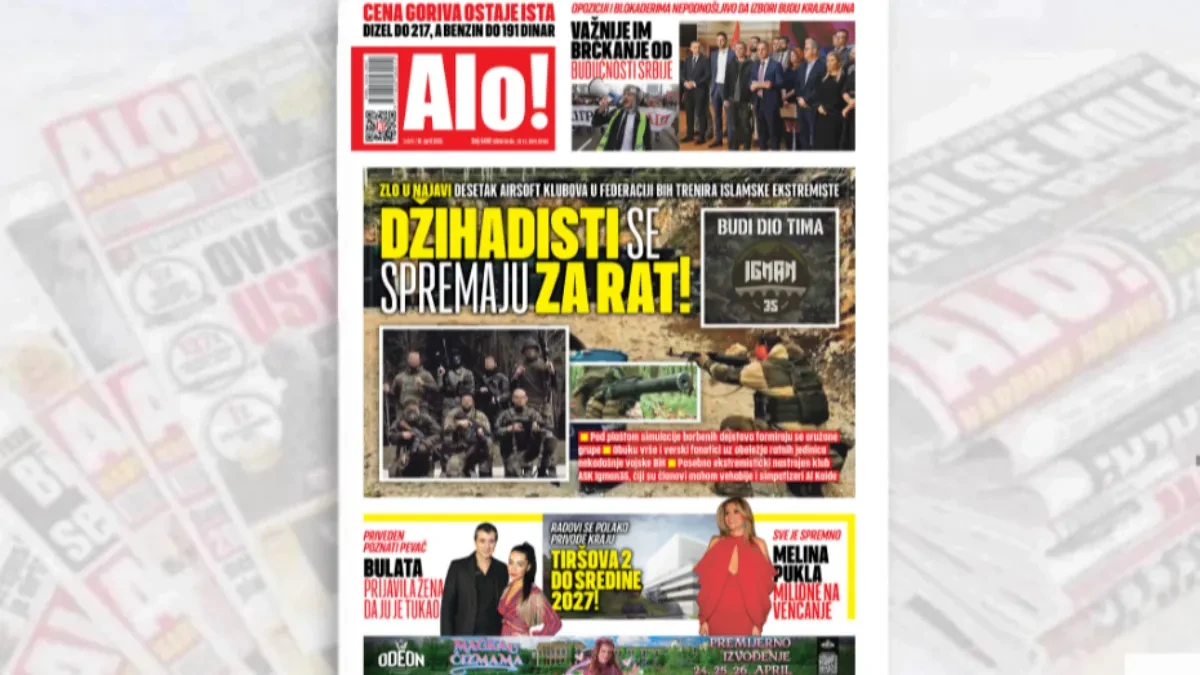 DŽIHADISTI SE SPREMAJU ZA RAT! ZLO U NAJAVI Desetak airsoft klubova u Federaciji BiH trenira islamske ekstremiste