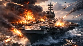 BUKTI AMERIČKI NOSAČ AVIONA! Teško povređeno više mornara