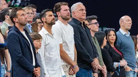 SAMO SE JEDAN RADOVAO Evo kako su Novak Đoković i Luka Dončić reagovali na koševe 