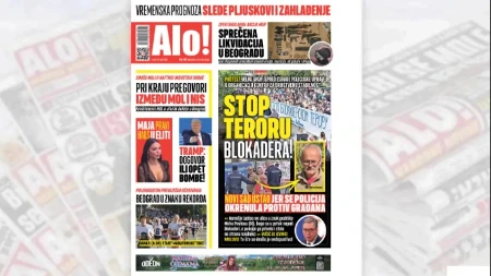 STOP TERORU BLOKADERA! Novi Sad ustao jer se policija okrenula protiv građana 