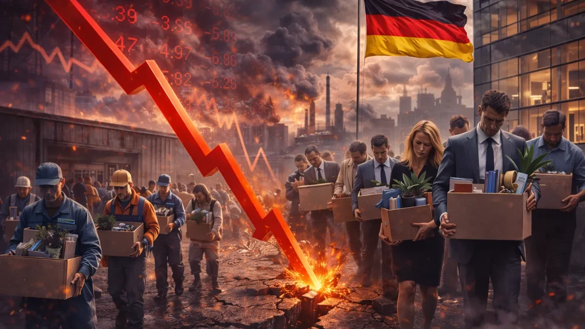 NEMAČKA GRCA POD JARMOM KRIZE! Objavljene šok brojke, ovo se NE pamti