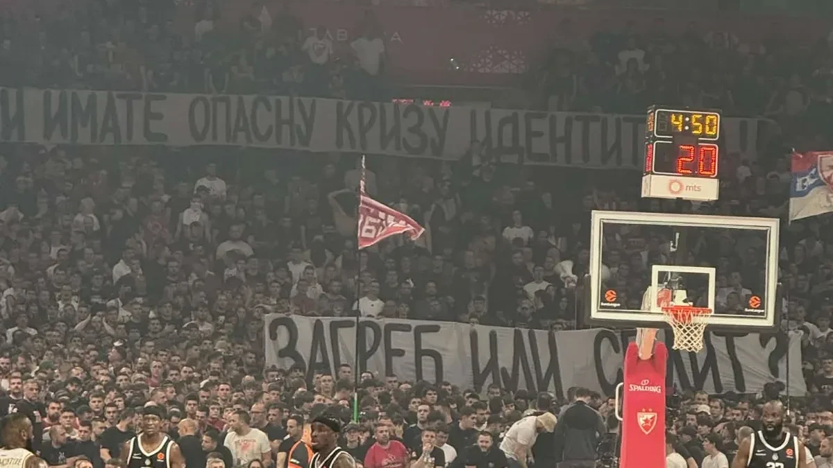 OGROMAN NATPIS "Delije" brutalno isprozivale "grobare"