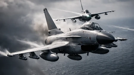 SEKUNDE DO KATASTROFE! Kineski J-10C na nišanu – jedan potez pilota sprečio vazdušni RAT! (VIDEO)