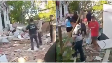 "O, MOJ BOŽE!" Pojavio se snimak nakon razornog zemeljotresa, srušila se zgrada, ima mrtvih (VIDEO)