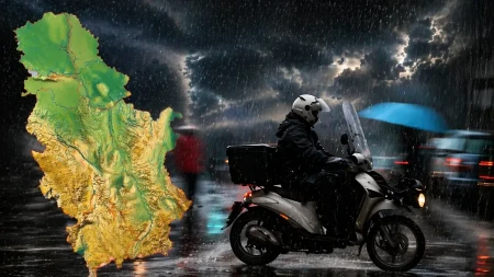OVDE ĆE LJULJNUTI NAJVIŠE KIŠE Deo Srbije posebno na udaru, evo kad stiže promena vremena