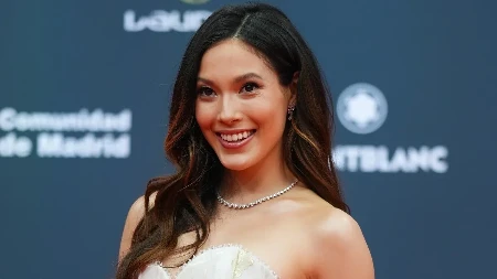 ZASIJALA PUNIM SJAJEM Najlepša sportistkinja sveta stigla na ceremoniju, ona i Novak su u glavnoj ulozi