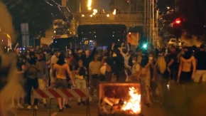 SINHRONIZOVANO UDARAJU NA SRPSKU POLICIJU: Pogledajte kako huškaju na sukobe, šta žele - građanski rat?! 