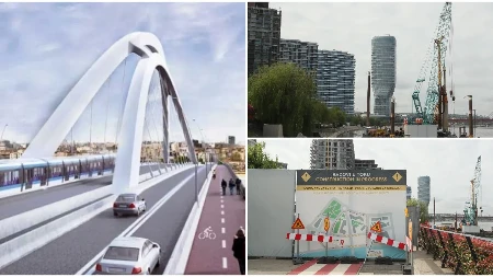 OBIŠLI SMO RADOVE NA IZGRADNJI "NOVOG SRPSKOG MOSTA" Biće tri puta veći od starog, pogledajte fotografije sa gradilišta (FOTO)