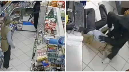 LOPOV IZ MOSTARA POGINUO U UDESU?! Hrabra radnica stala pred kalašnjikov i sprečila pljačku (VIDEO)