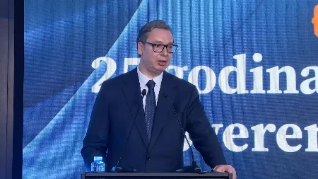 NEMAČKA JE NAŠ NAJVEĆI SPOLJNOTRGOVINSKI PARTNER Vučić na obeležavanju 25 godina Nemačke privredne komore u Srbiji (VIDEO)