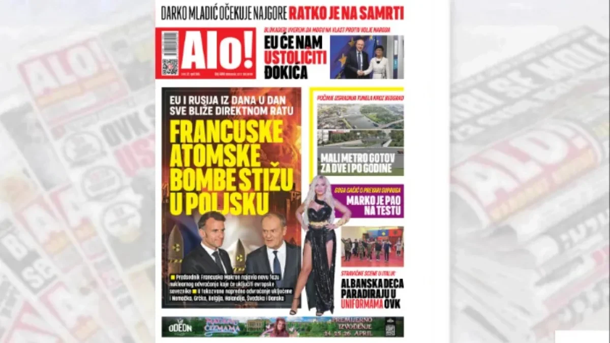 Francuske atomske bombe stižu u Poljsku: EU i Rusija iz dana u dan sve bliže direktnom ratu  