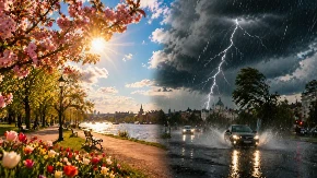 DO 22 STEPENA, A ONDA PREOKRET! Ne sklanjajte kišobrane, evo kakvo nas vreme očekuje