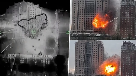 PAKLENA SAČEKUŠA! Dronovi sravnili RUSKI ŠTAB - oficiri pogođeni u sekundi