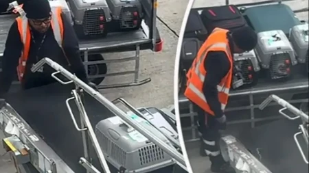 DIRLJIV PRIZOR NA AERODROMU! Ono što je radnik uradio za mačke rastopilo milione! (VIDEO)