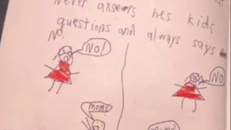 INTERNET GORI! Dečak nacrtao mamu kao neprijatelja broj 1 – razlog je GENIJALAN!