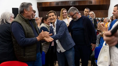 "BRIGA O NARODU JE PRIORITET SNS-a" Ana Brnabić posetila Glogonjski rit