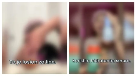 TIKTOK PREPLAVLJEN SNIMCIMA DEVOJČICA KOJE PROMOVIŠU KOZMETIKU Stručnjaci upozoravaju na opasan trend