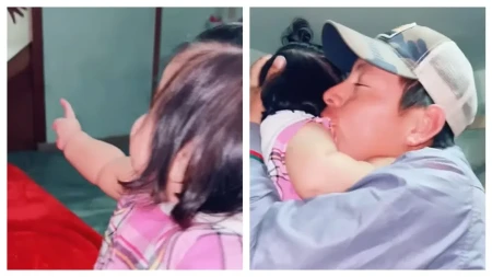 TATA SE VRATIO S POSLA, A BEBA URADILA OVO Reakcija koja je nasmejala milione (VIDEO)