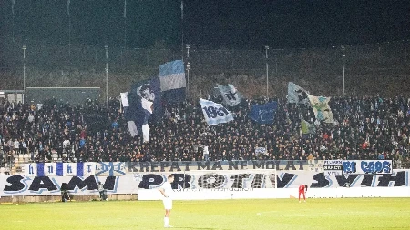 HRVATI SE PROZIVAJU PRED DERBI Osvanuo transparent na kom se pominje Partizan, navijači Hajduka će pobesneti