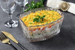 MIMOZA SALATA NIKAD KREMASTIJA Svaki zalogaj je raj za nepca