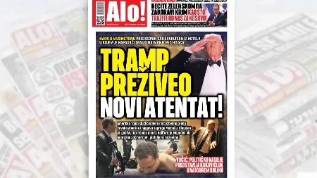 TRAMP PREŽIVEO NOVI ATENTAT!