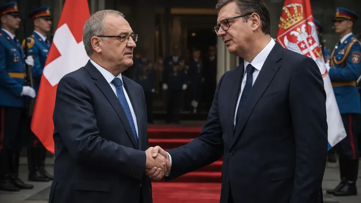 „ŠVAJCARSKI PREDSEDNIK STIŽE U BEOGRAD!“ Vučić sprema ključne poteze!