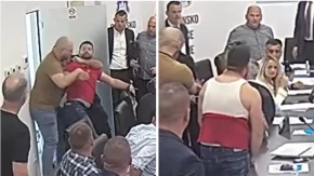 SKANDAL U BiH NA SEDNICI: Poslanik nasrnuo na obezbeđenje, haos u sali (VIDEO)