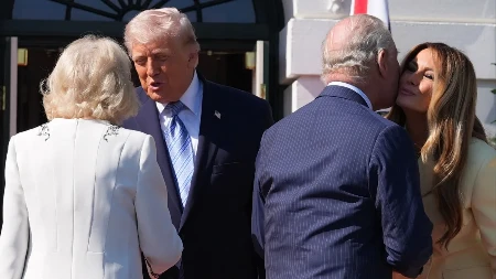 KRALJ ČARLS TREĆI U KRALJICA KAMILA DOPUTOVALI U SAD Sledi sastanak sa Trampom