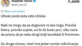 „PREVIŠE SUJETE“ Blokaderski advokat očajan: Ni oko čega ne možemo da se dogovorimo