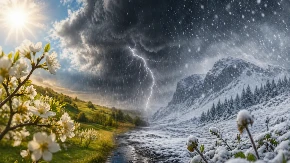 ŠOK ZA SRBIJU! Posle proleća stižu SNEG i MRAZ – maj počinje kao USRED ZIME!