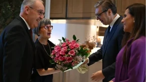 VUČIĆ UGOSTIO NA VEČERI PREDSEDNIKA ŠVAJCARSKE "Pored toga što je dobar predsednik i čovek, voli i vino"