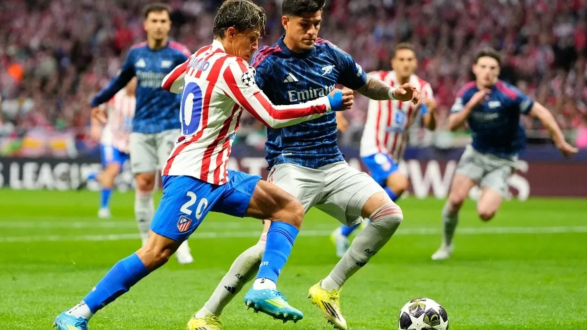 Atletiko - Arsenal: Grizman pogodio prečku