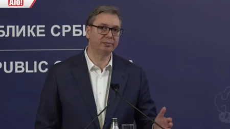 VUČIĆ SE OBRAĆA JAVNOSTI Predsednik govori nakon konsultacija sa predstavnicima stranaka