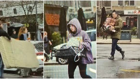 BLOKADERI IZNOSE KUTIJE IZ REKTORATA U toku seoba blokadera, pogledajte šta sve odnose