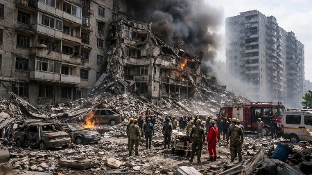 MASAKR U PODNE! Pet bombi sravnilo Kramatorsk – civili mrtvi, zgrade raznete u sekundi!