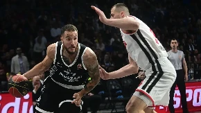 Lovernj zaigrao za crno-bele kao nekad: Partizan rutinski protiv užičke Slobode na otvaranju Superlige