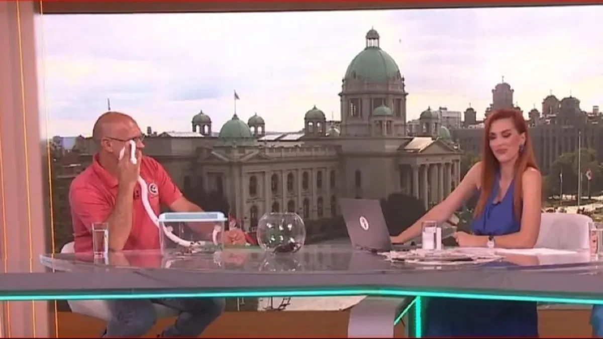 Voditeljka se skamenila od straha! Haos u emisiji uživo: "Suze mi kreću..."