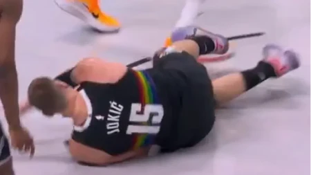 NAMERNO ILI NE? Vembanjama raskrvario Jokića! Srbin ostao da leži (VIDEO)