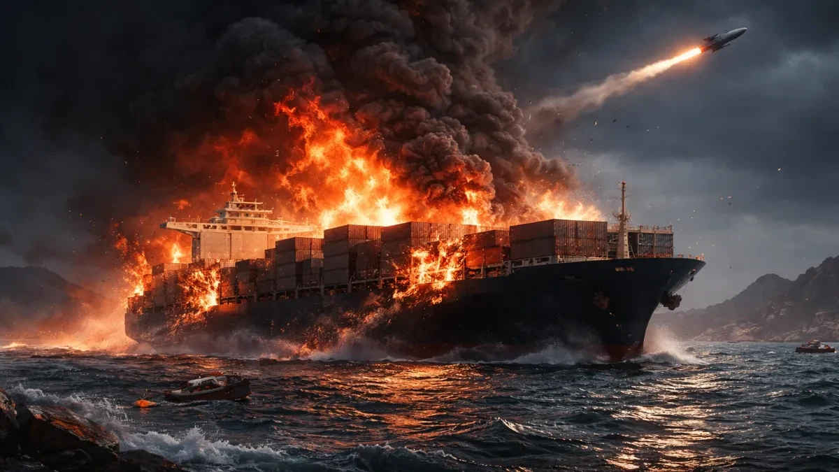 POTONUO BROD U AZOVSKOM MORU, POGODIO GA DRON Guverner javlja o smrtnom slučaju, ruska služba rekla da ima više!