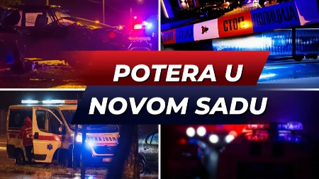OPKOLJEN PLJAČKAŠ IZ NOVOG SADA Drama u Mošorinu, na terenu specijalci