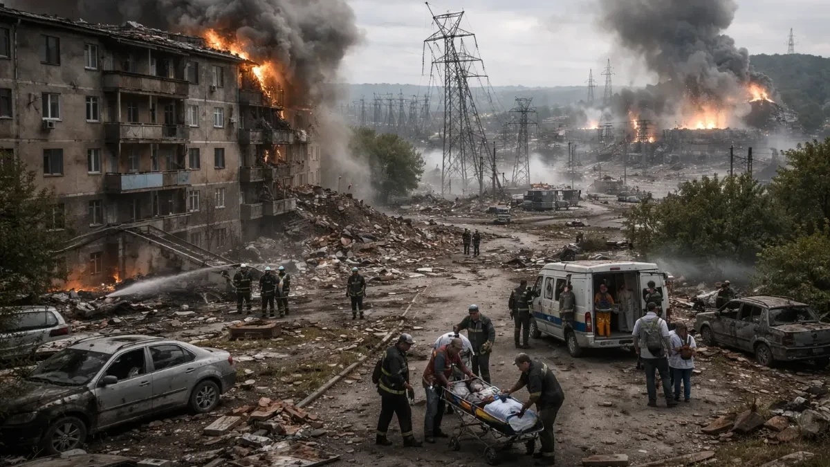 POGINULO DETE U UKRAJINI! Rusija bez milosti, izveden masovni vazdušni napad 