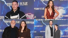 ŠOK NA PREMIJERI FILMA Baka Prase u trenerci, Ivana Dudić bez brushltera, Ristovski sa 39 godina mlađom Anicom (FOTO)