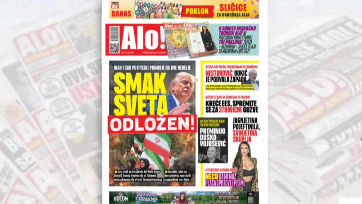 SMAK SVETA ODLOŽEN! Iran i SAD potpisali primirje na dve nedelje