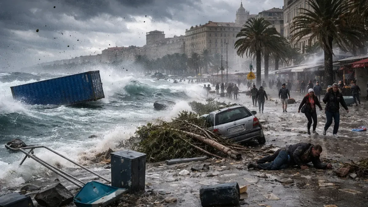 STIŽE JAKA BURA Olujni udari, na snazi UPOZORENJE NA OPASNOST