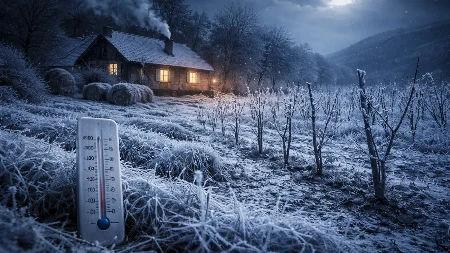 SPREMITE SE ZA NAJHLADNIJU NOĆ U SRBIJI! Mraz udara bez milosti, usevi na ivici propasti!