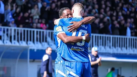 NOVI PAZAR - PARTIZAN Prelep gol Poltera, crno-beli ponovo vode - 1:2