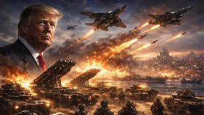 "PUCNJAVA POČINJE, VEĆA I JAČA NEGO IKAD" Tramp uputio jezivo upozorenje Iranu