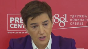 Brnabić: "Kad sam rekla da očekujem nasilje tokom 'studentskog' skupa? Nemoguće da ste sve izmislili..."