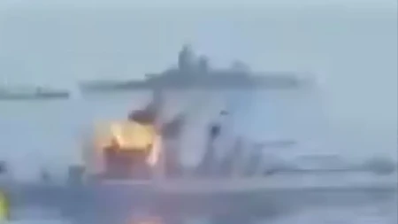 Direktan pogodak u američki ratni brod! Iran objavio snimak! (VIDEO)